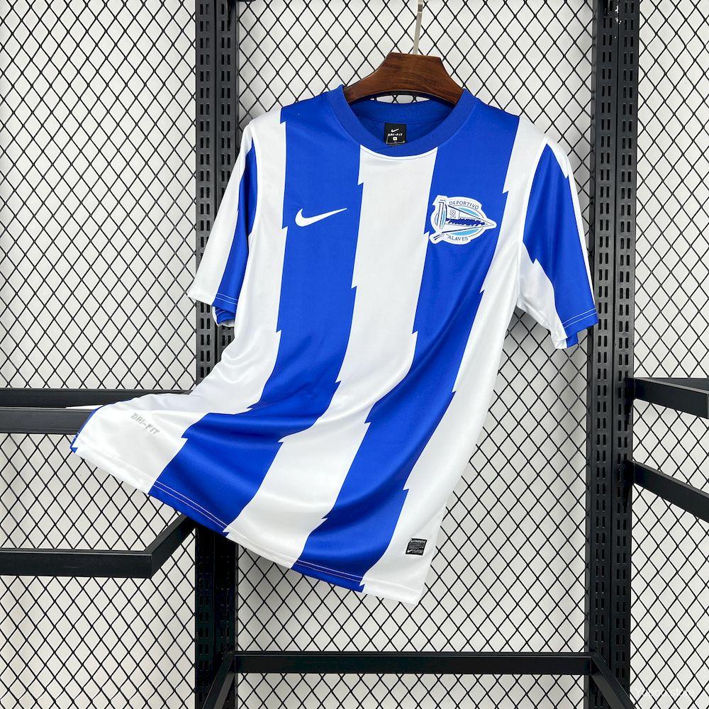 Camiseta de fútbol Alavés 2011/12 LOCAL MANGA CORTA VERSION FAN